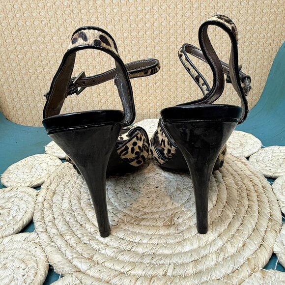 Preview International Leopard Print Platform Heels – Size - Women's 6 - Picture 4 of 6